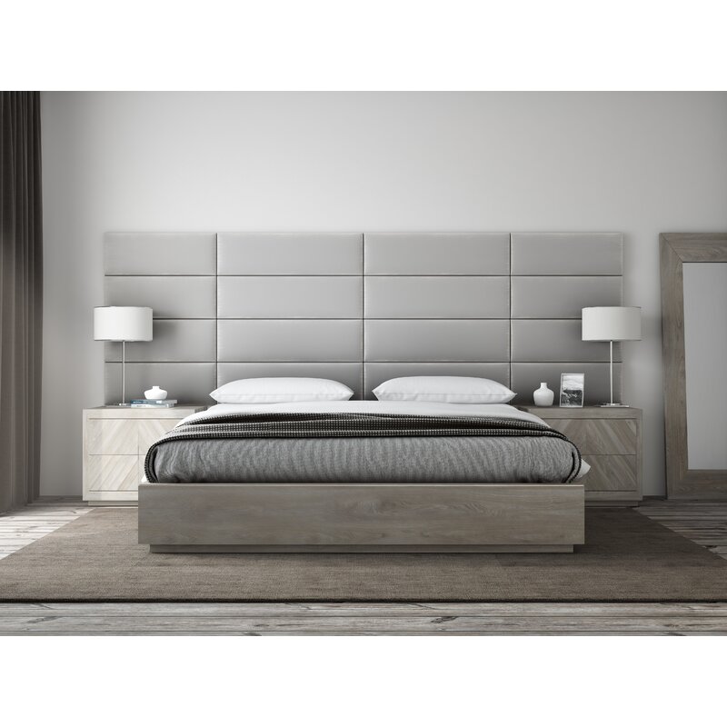 Bernardsville upholstered store platform bed